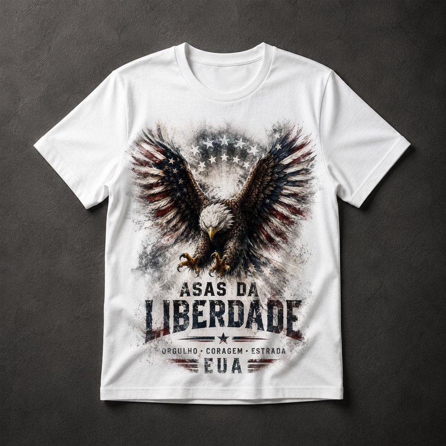 Camiseta Águia Americana