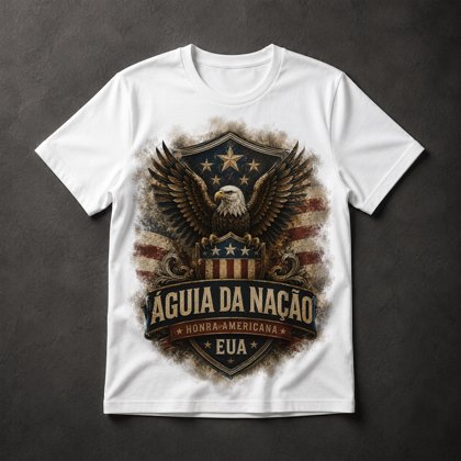 Camiseta Águia Americana