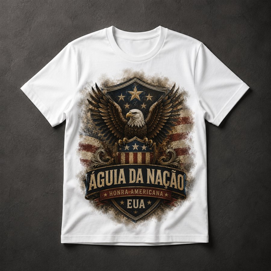 Camiseta Águia Americana