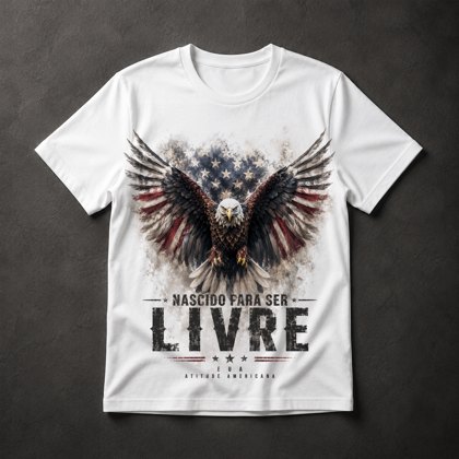 Camiseta Águia Americana