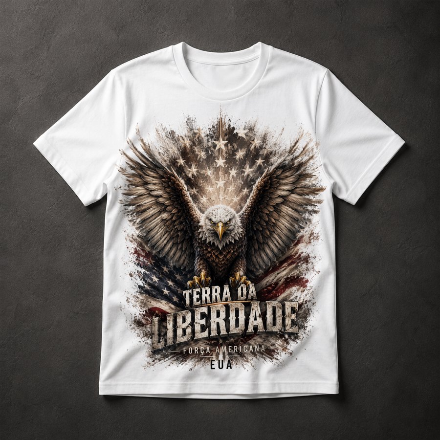 Camiseta Águia Americana