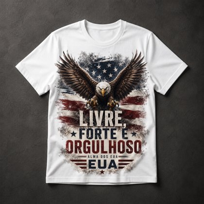 Camiseta Águia Americana
