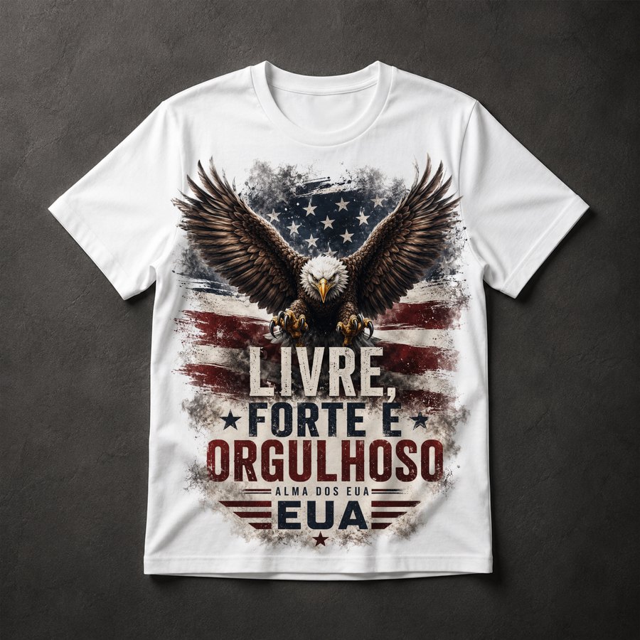 Camiseta Águia Americana