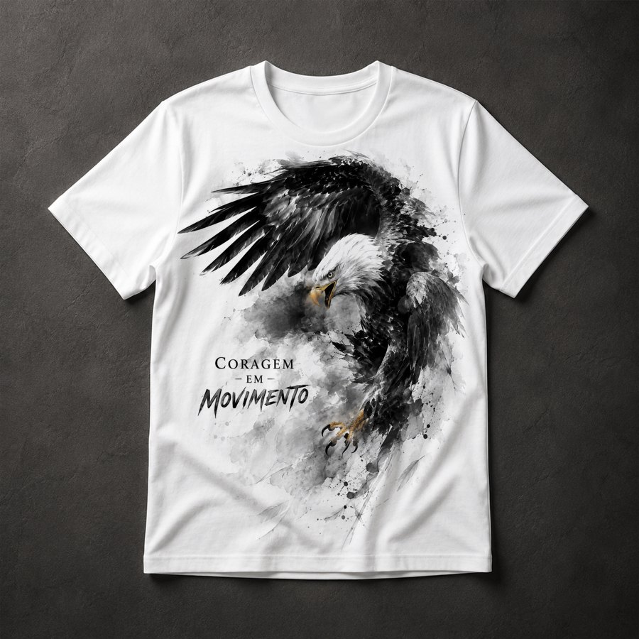 Camiseta Águia Coragem