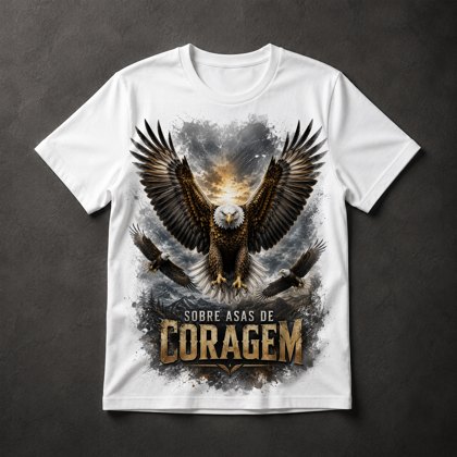 Camiseta Águia Coragem