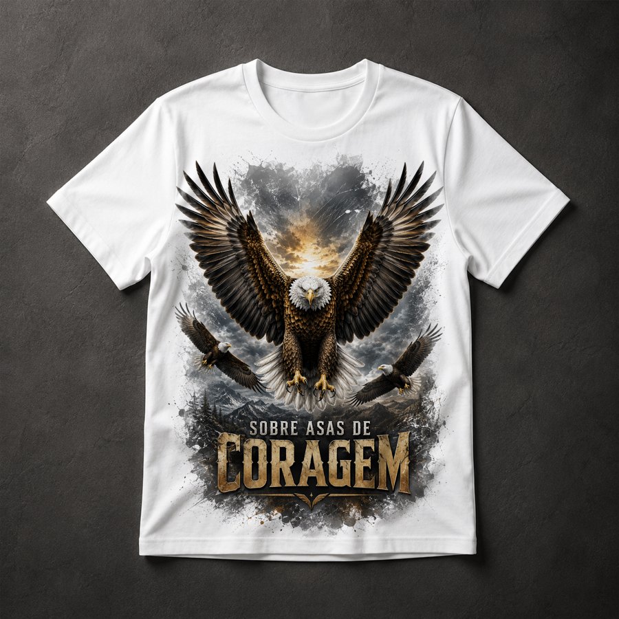 Camiseta Águia Coragem