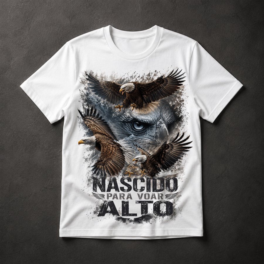 Camiseta Águia Motivacional