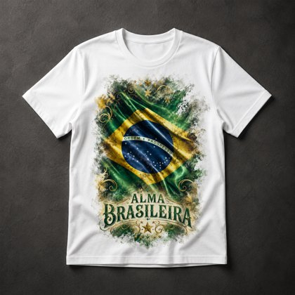 Camiseta Alma Brasileira