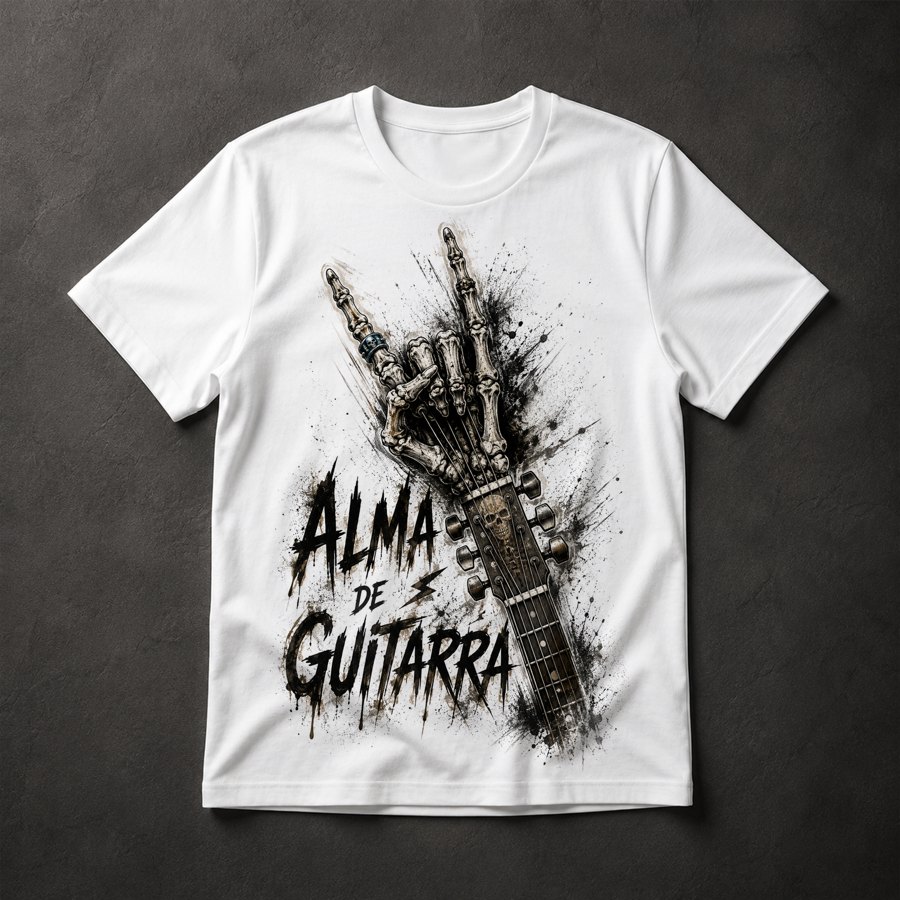 Camiseta Alma de Guitarra
