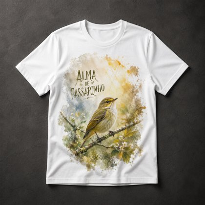 Camiseta Alma de Passarinho