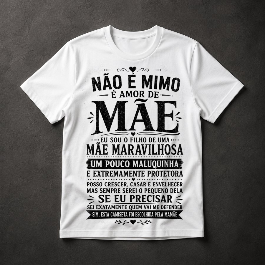 Camiseta Amor de Mãe