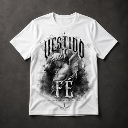 Camiseta Fé Religiosa