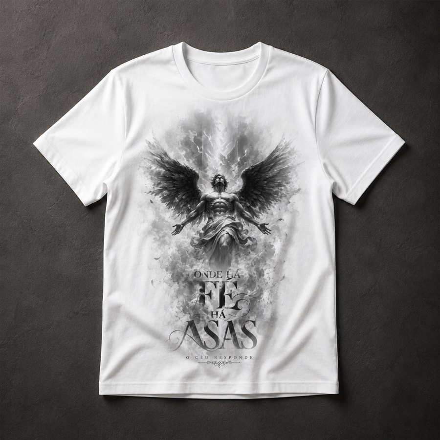 Camiseta fé gospel