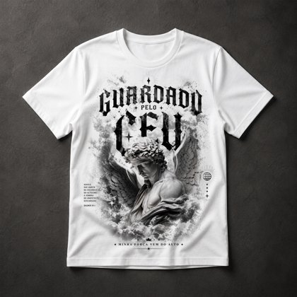 Camiseta fé cristã