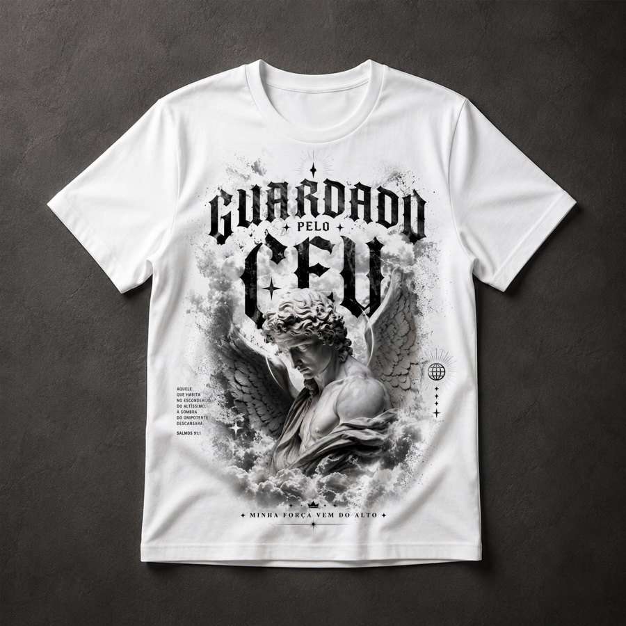 Camiseta fé cristã