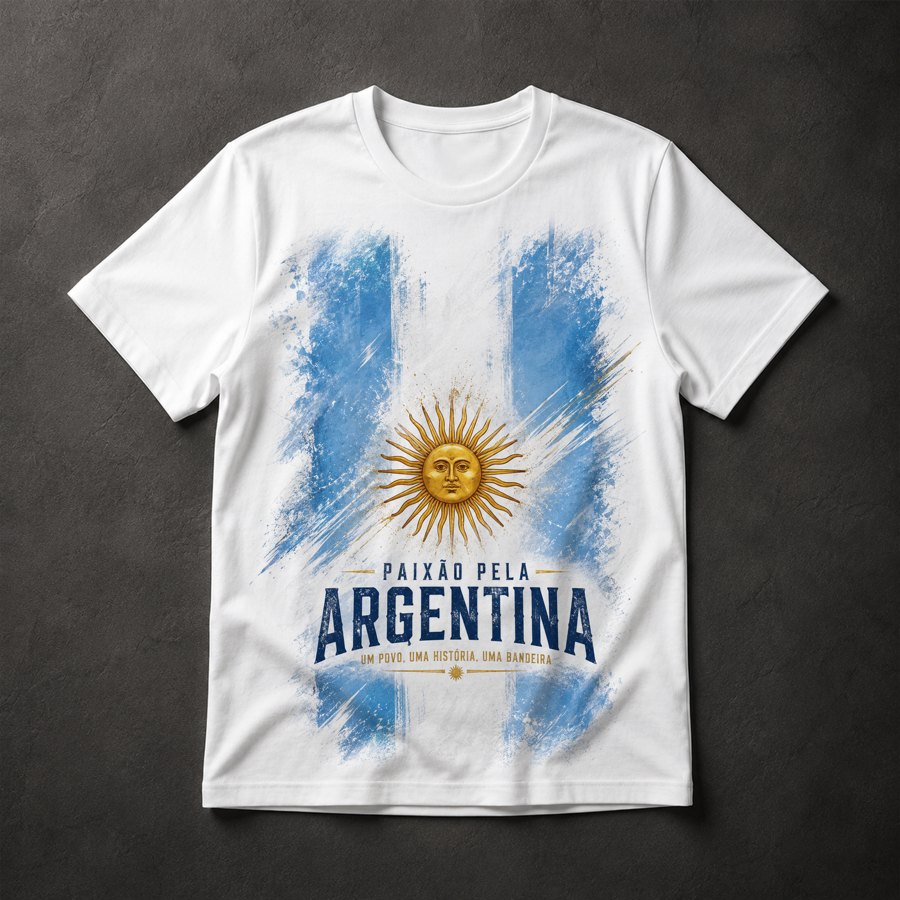 Camiseta Argentina Paixão