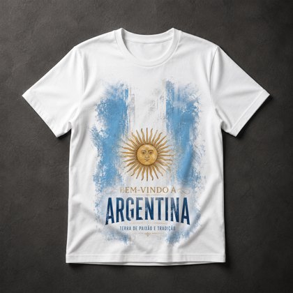 Camiseta Argentina Vintage