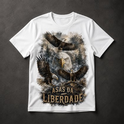 Camiseta Asas da Liberdade