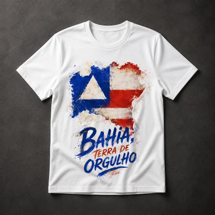 Camiseta Bahia Terra de Orgulho