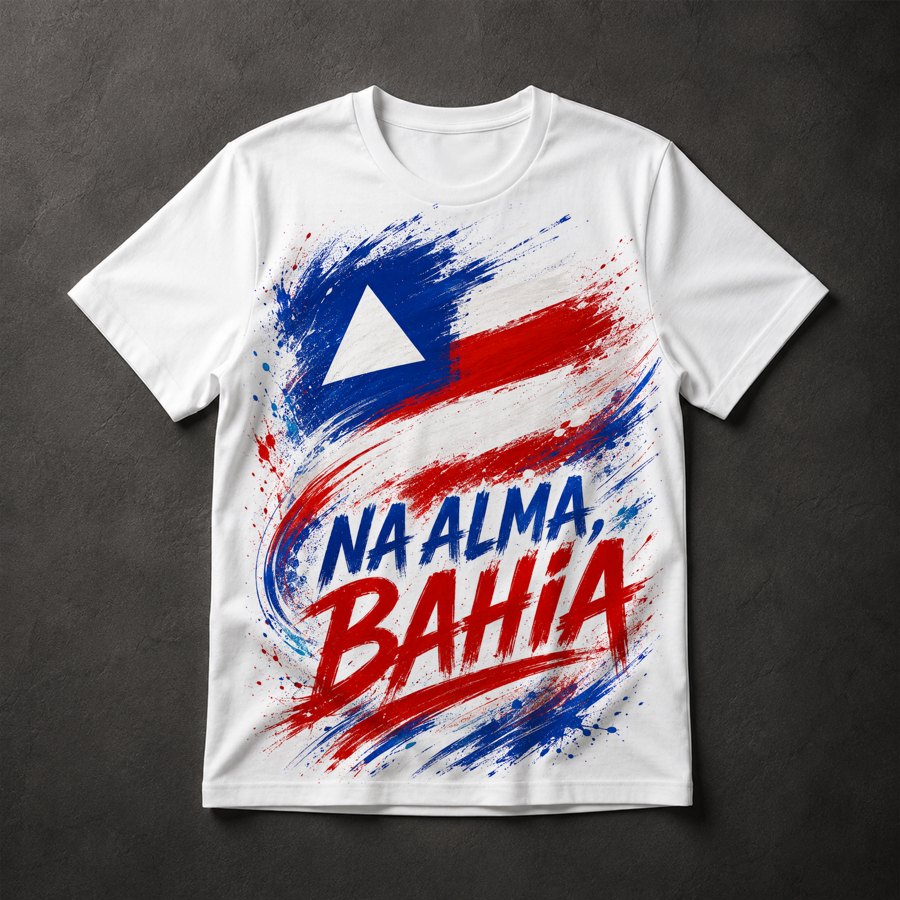 Camiseta Bahia Tricolor
