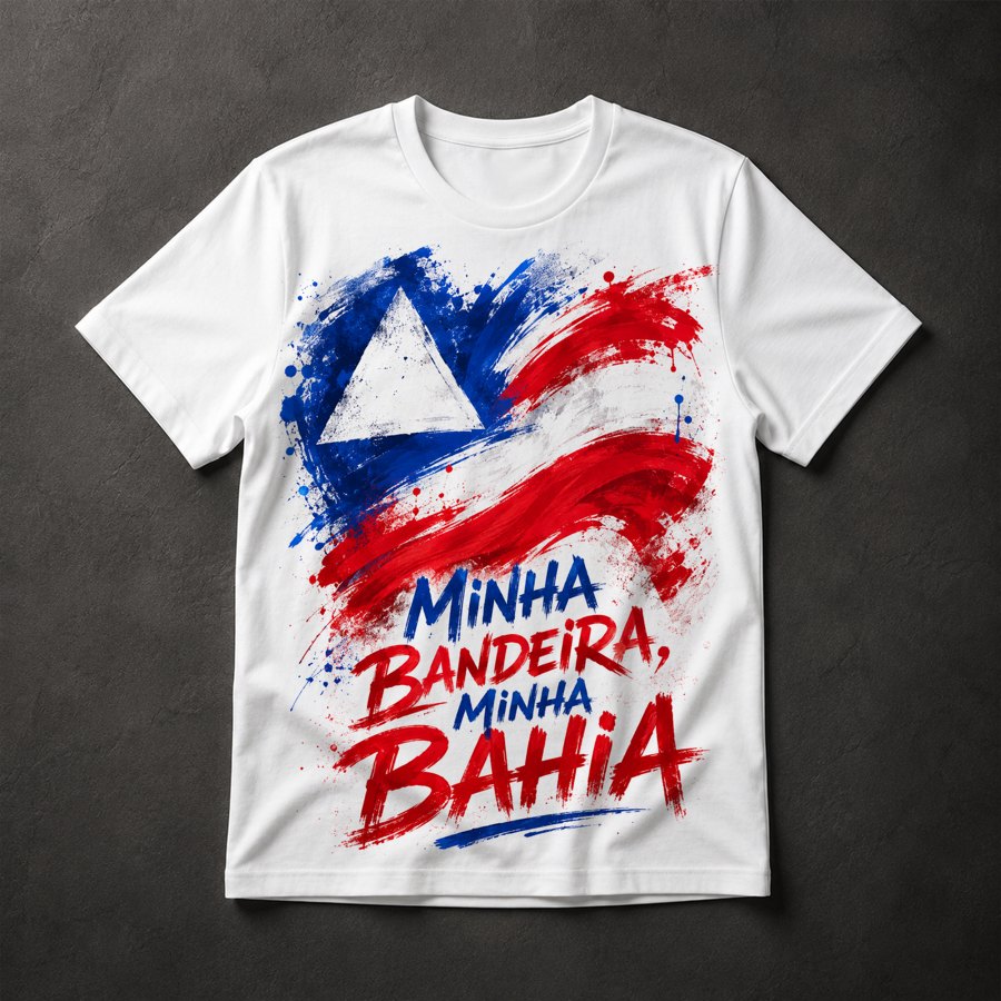 Camiseta Bandeira Bahia