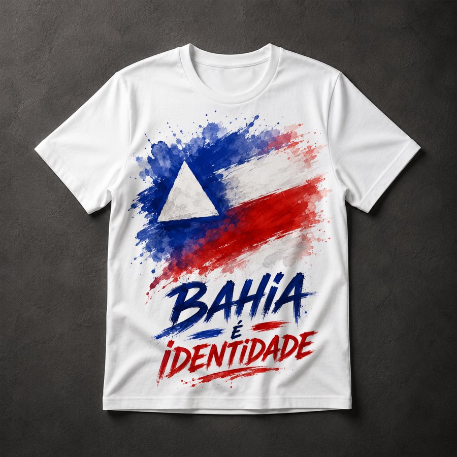 Camiseta Bandeira Bahia