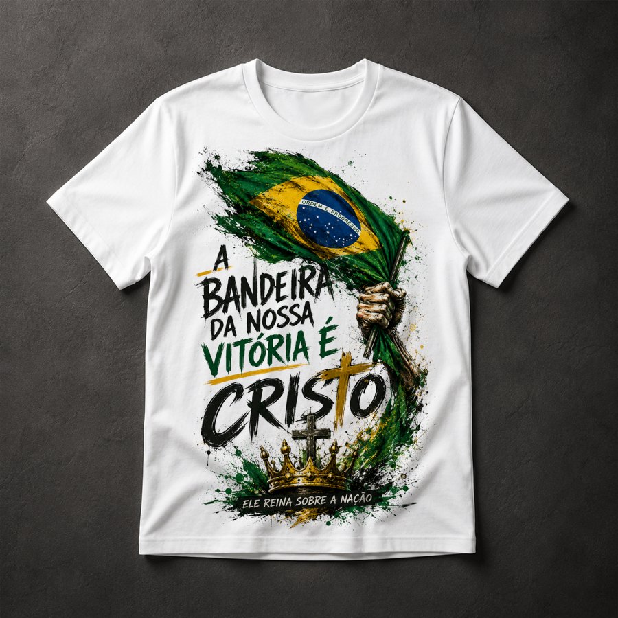 Camiseta Fé Patriotismo