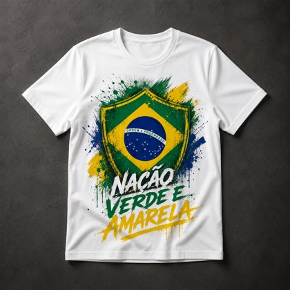 Camiseta Brasil Patriota