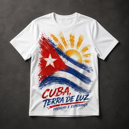 Camiseta Cuba Patriotismo
