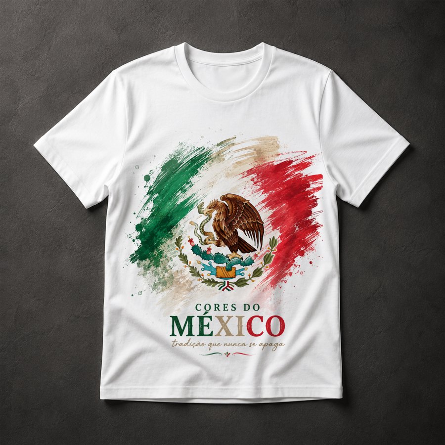 Camiseta México patriótico
