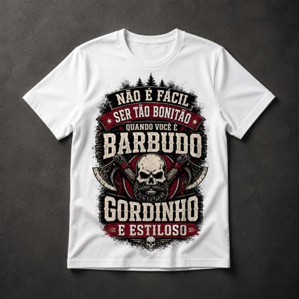 Camiseta Barbudo Estiloso