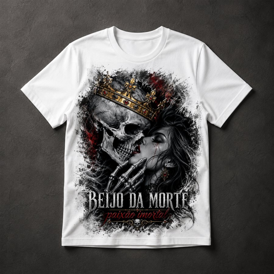 Camiseta Beijo da Morte