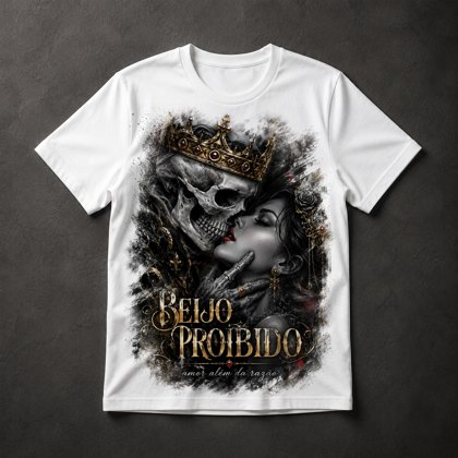 Camiseta Beijo Proibido