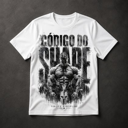 Camiseta Musculação Motivação