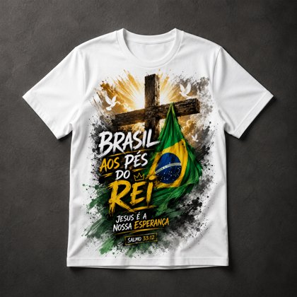 Camiseta Fé Patriótica