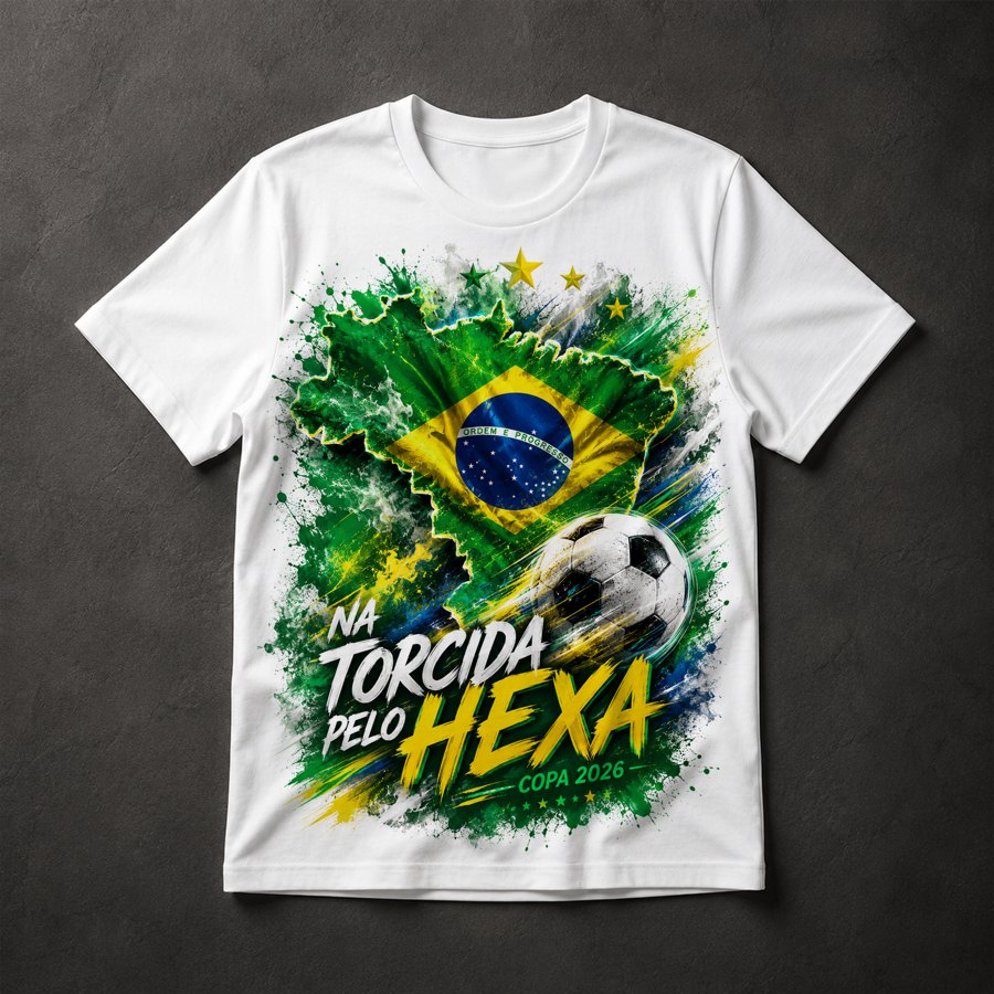 Camiseta Brasil Copa 2026