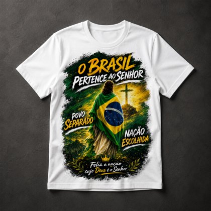 Camiseta Brasil Cristão