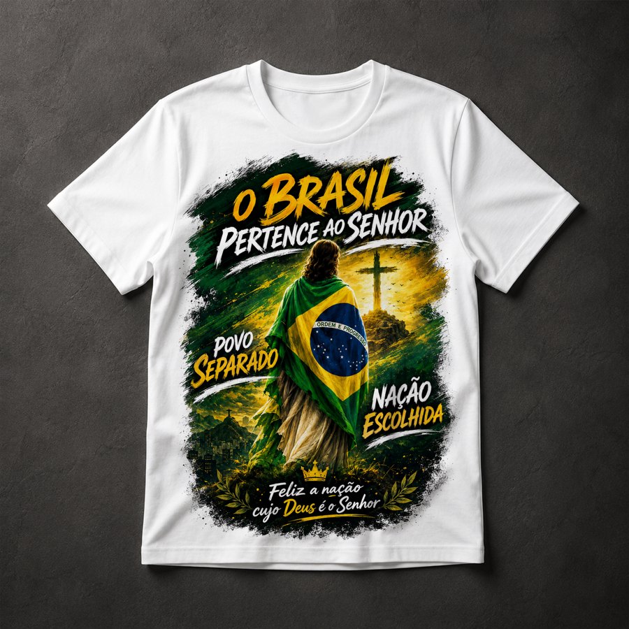 Camiseta Brasil Cristão