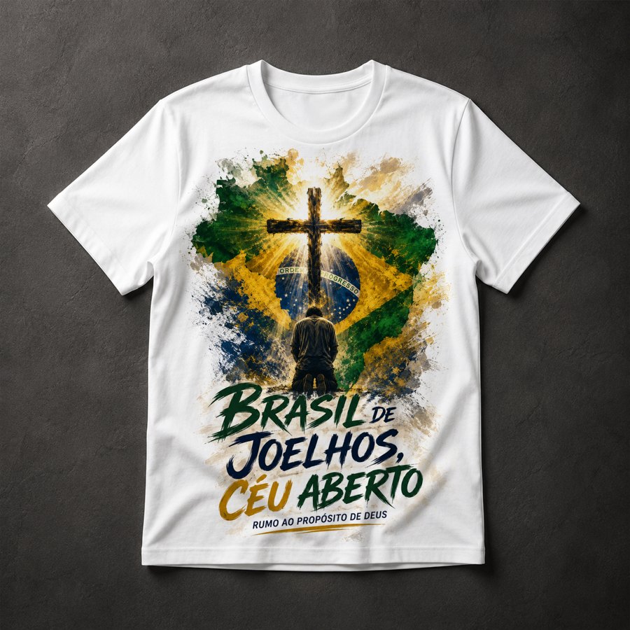 Camiseta Fé Patriótica