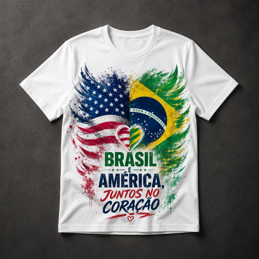 Camiseta Brasil América