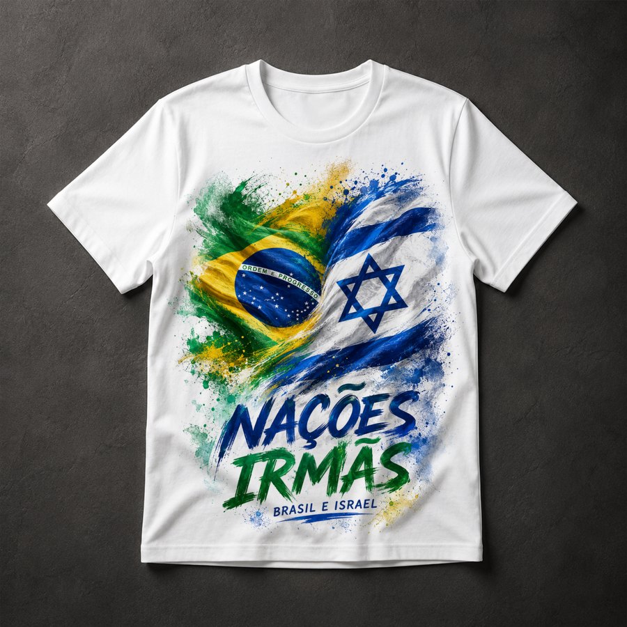 Camiseta Solidariedade países