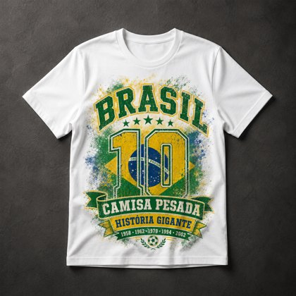 Camiseta Brasil Futebol