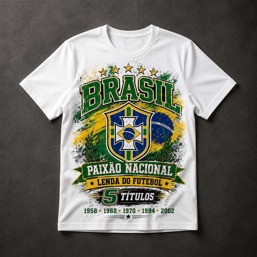 Camiseta Brasil Futebol