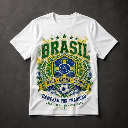 Camiseta Brasil Futebol