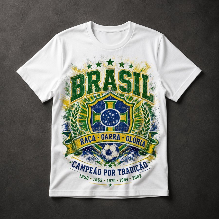 Camiseta Brasil Futebol