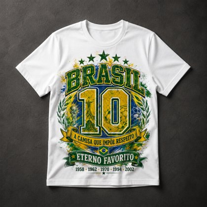 Camiseta Brasil Futebol