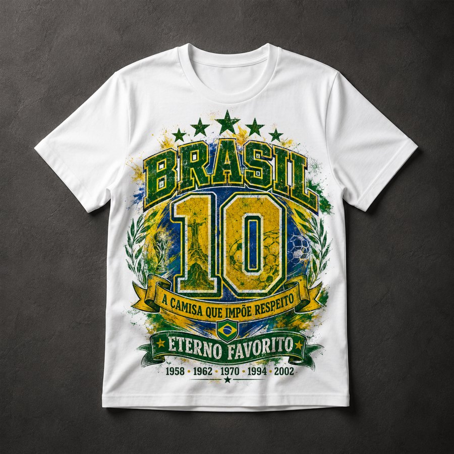 Camiseta Brasil Futebol