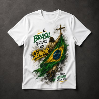 Camiseta Fé Patriótica