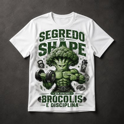 Camiseta Brócolis Fitness