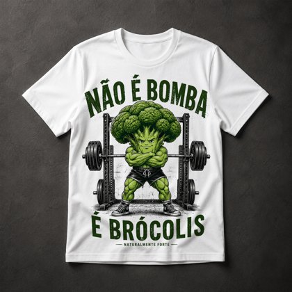 Camiseta Brócolis Forte